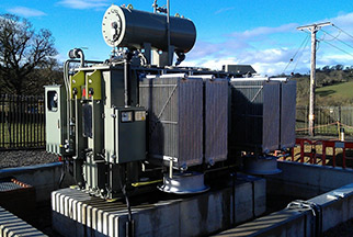 Transformer replacement work